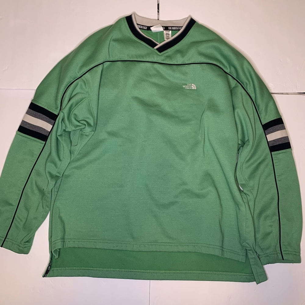 The Northface Forest Green Crewneck
